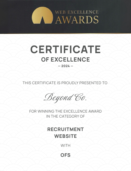 recruitment-website-2024-winner-beyond-co-web-excellence-awards-ofs